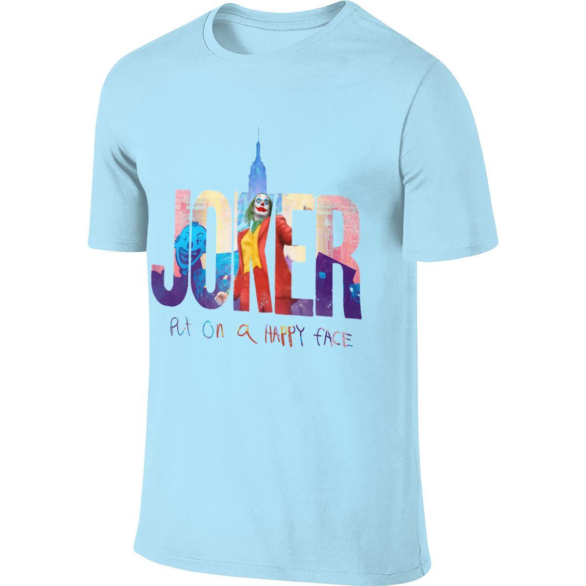 Joker Joaquin Phoenix Tee Shirt Crewneck Fashionable For Men Free Shipping Classic S 6Xl T Shirt M