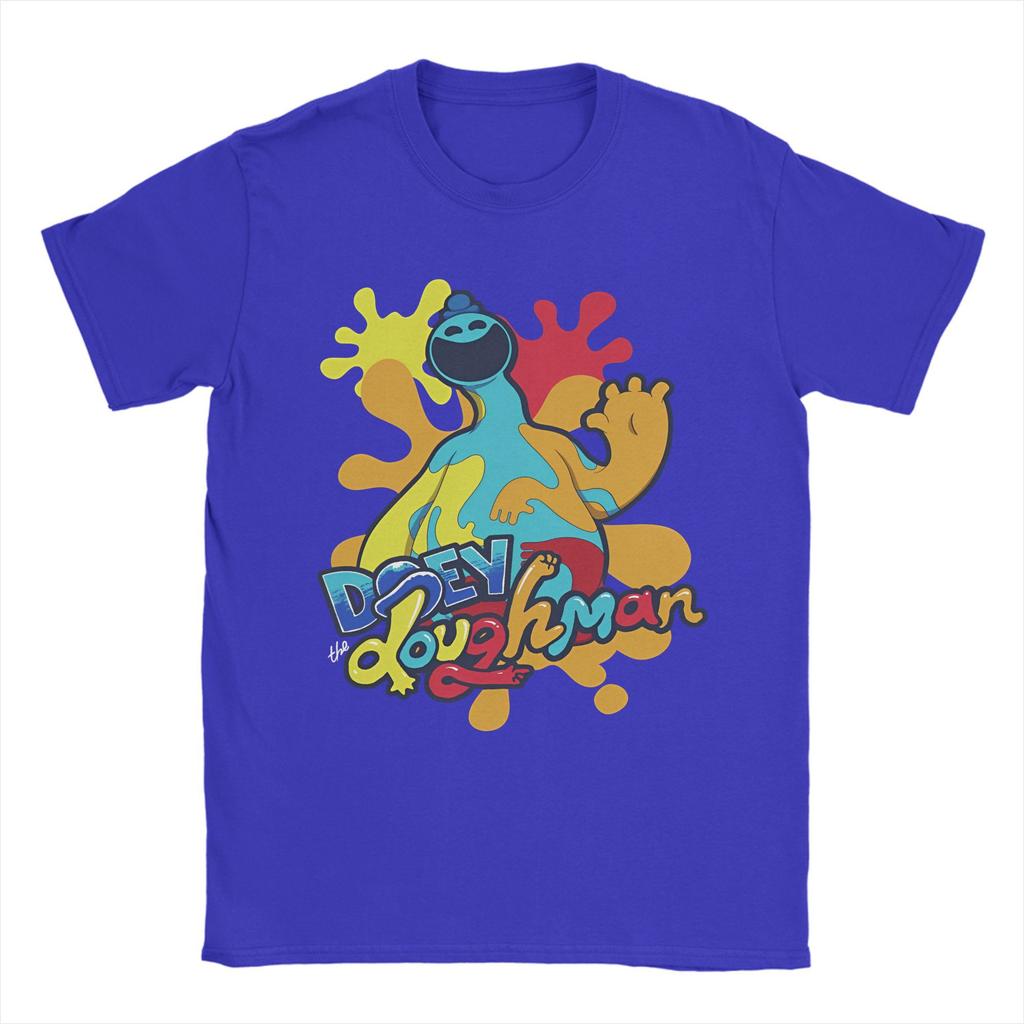 Doey Doughman T Shirt Poppys Popular T Shirts Short-Sleeved Vintage Tshirt Beach Pure Cotton Round Neck Oversized Top Tees