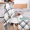 Thicken Wearable Blanket Soft Flannel Blanket Lazy Home Shawl  Winter