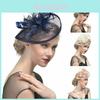 Bentiță Elegantă cu Pene pentru Femei Pălărie Aliceband Fascinator de Nuntă