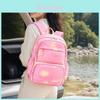 Nylon Kinder Schulrucksack Set Mit Erweiterbarem Volumen Und Cartoon-Print Für Mittelschüler