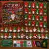 Halloween Advent Calendar 31 Days Gnome Calendar Christmas DIY Faux Diamond Art Handmade Pendant Collection Craft Kit Hanging Ornaments for Holiday