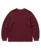 THISISNEVERTHAT Wool Crochet Knit L/S Crew Red