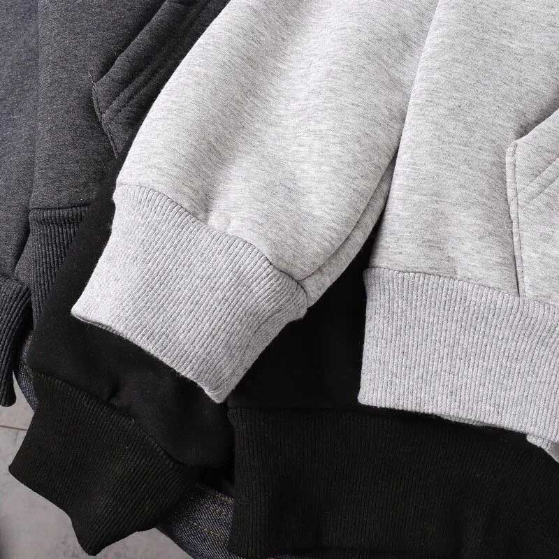 Padded Sweater Jacket Women Warm Casual Zipper Hoodie Thickened Tops Women Sports Large Size Loose Jacket