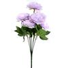 Artificial Bouquet of 7 Heather Peonies 36cm - High Quality Decoration