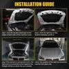 White 180cm Flexible Car Hood Day Running LED Light Strip Accessories Universal