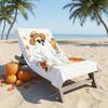 Sommer Halloween Bedrucktes Strandtuch 1 Packung für Urlaubs-Strandtrip