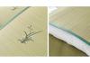 Breathable Summer Orchid Grass Pillow with Pillowcase - Natural Rush Mat for Adults