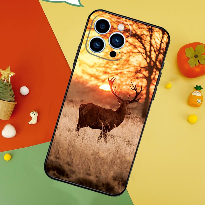 

Deer Hunting Camo Phone Case For iPhone 17 Pro Max 16 15 14 13 12 11 Pro Max Plus 12 13 Mini 16e 17 Air Cover iPhone 17 Pro