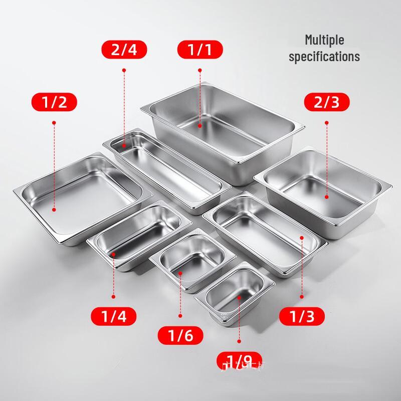Rectangular Stainless Steel Food Pan