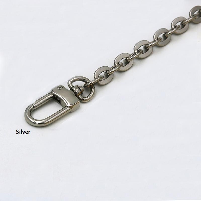 

Цепочка для сумки Трансформация Плечевой ремень Цепочка через плечо Рюкзак Замена Металлический ремешок для сумки Аксессуары для сумки 100см 110см 120см 40cm