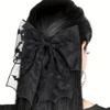 Spring Clip Bat Head Veil Star Halloween Hairpin Fashion Spider Web Hair Clip  Masquerades