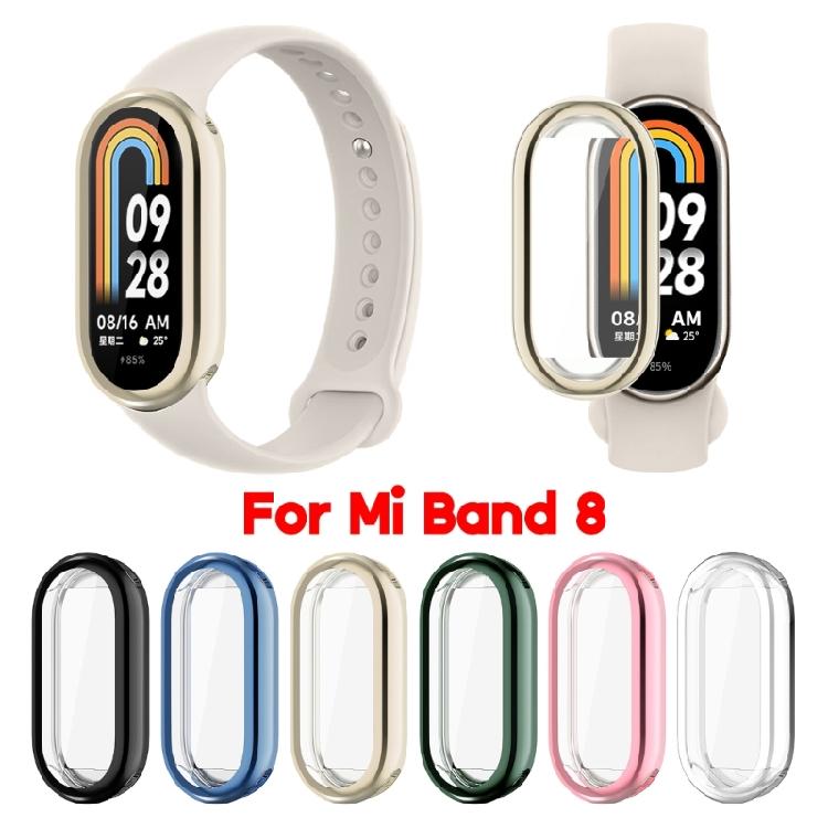 Watch Case Comfortable Frame Protective Cover for Mi-Band 8 Anti-scratch Housing