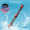 Red Clearance ID BAR Marker Light 3 Light 9 LED Trailer Sealed Stainless Steel