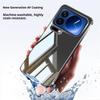 For Xiaomi 17 Pro Max Case Electroplating PC Phone Back Cover with Camera Lens Protector