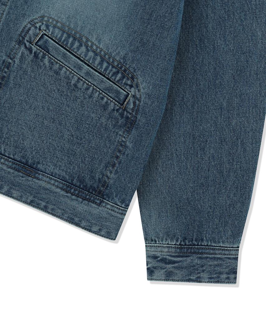 Wacky Willy Denim Trucker Jacket Blue