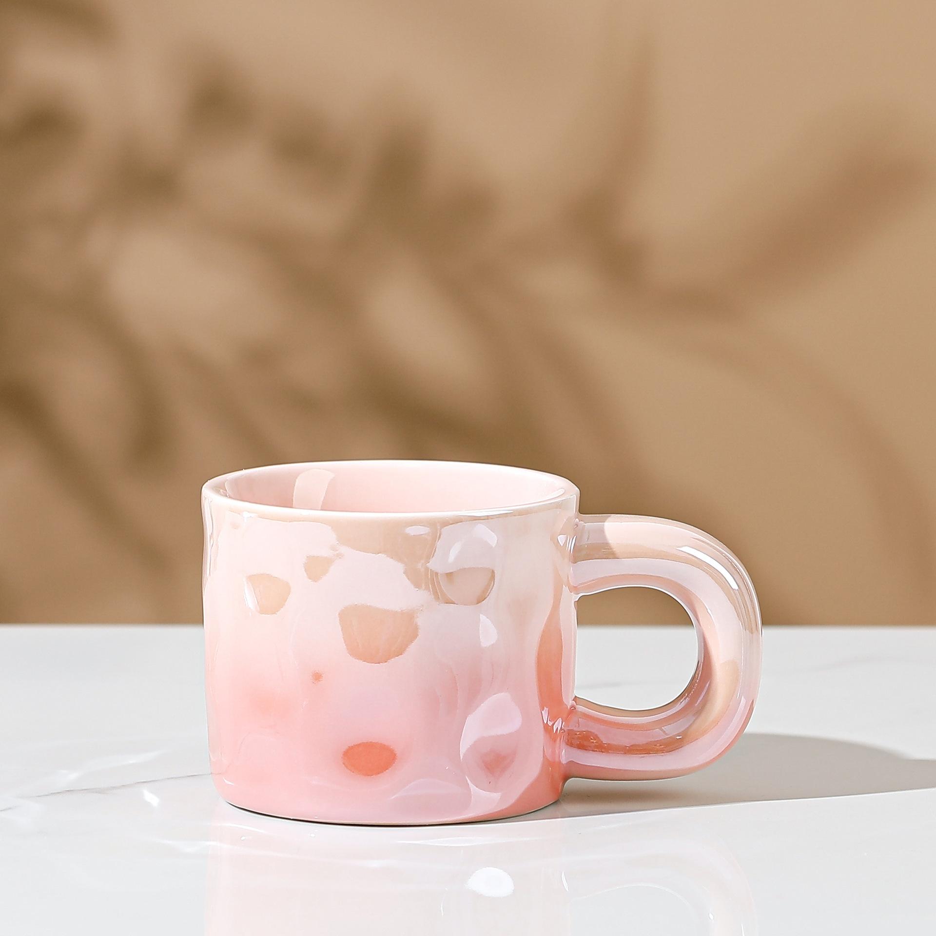 Verloop Keramische Beker Souvenir Hooguitziende Mok Meisje Drinkwaterbeker Stel Koffiekop Verjaardagscadeau 300ml