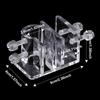 Clear Tube Clamp for Fish Tank Fixing Acrylic Water Pipe Holder for Aquarium Filtration and Cleaning Needs
