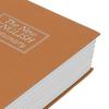 Diversion Book Safe Large Size Dictionary   Stainless Steel Book Safe Combination Lock for   Card Documents