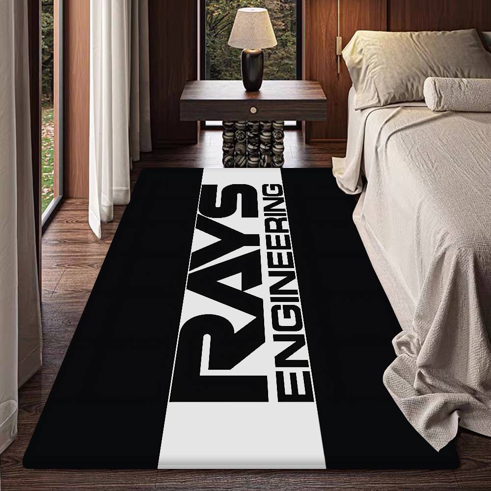 R-RAYS Wheels Bath Mat Kids Room Bedroom Decoration Balcony Anti-Slip Doormat Living Room Alfombra