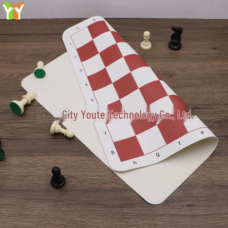 Portable PU Chess and Checkers Foldable Board
