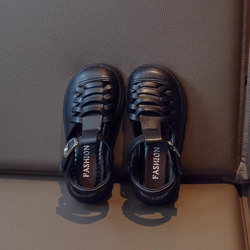 

Summer New Children Sandals Shoes for Girls Fashion and Comfortable Korean Style Anti-slippery Breathable Versatile Flats 25