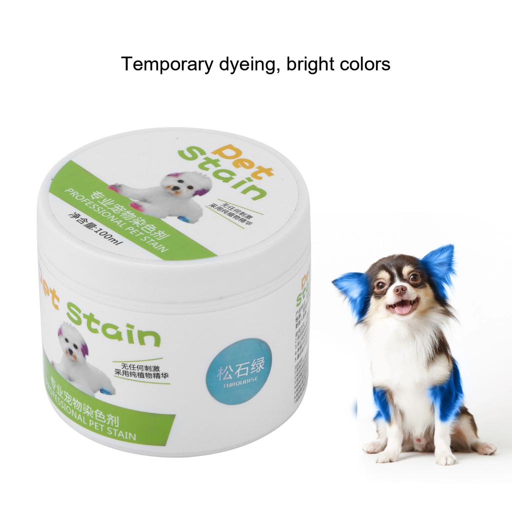 Pet Hair Dye Non Toxic Temporary Dog   Coloring Agent for Small Pet Hair Dying