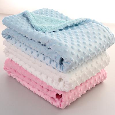 Baby Blanket Knitted Newborn Swaddle Wrap Blankets Toddler Infant Bedding Stroller Blanket