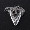 Odin's Spear of Destiny Necklace for Men with Rune Symbol ’s of Odin LabradoriteNorse Mythology