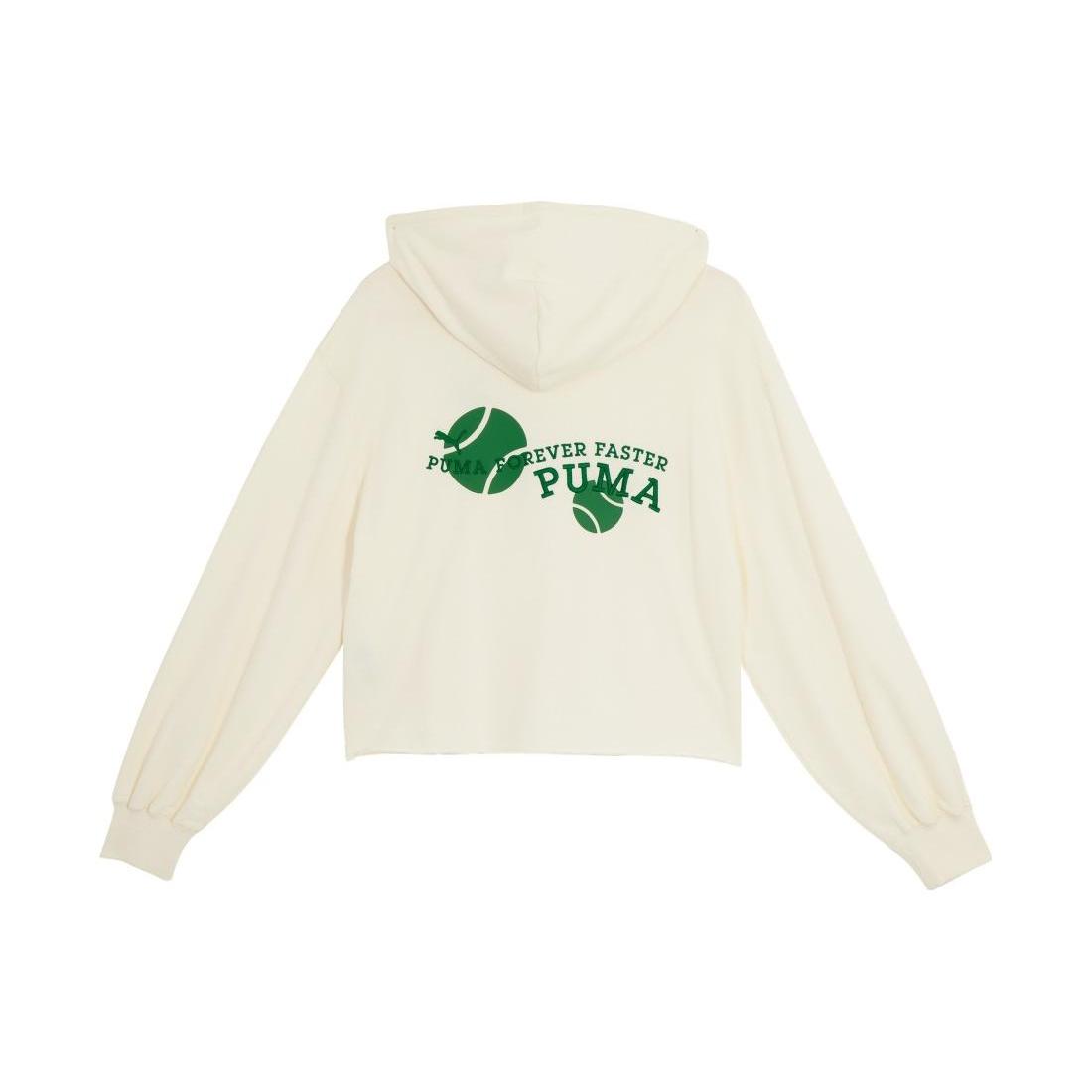 

New PUMA Sweatshirts Women s White 622961-65 L