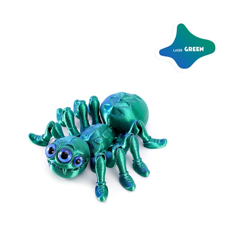 Flexible 3D Printed Articulated Spider Sculpture Poseable Jointed Spider Figurine Creative Desk Decor Ornament