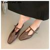 2025 New Autumn Flats Ballet Shoes Brand Designer Women Casual Loafers Fashion Mary Janes Shoes Round Toe Ballerina Female Mujer
