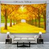 Autumn Maple Leaf Tapestry - Versatile Wall Hanging for Home Decor, Perfect for Bedroom & Living Room, Easy Care Polyester Fabric, Multiple Sizes Avai