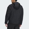 adidas Sporttraining Lässige Kapuzenjacke Herrenjacken Schwarz JZ8413