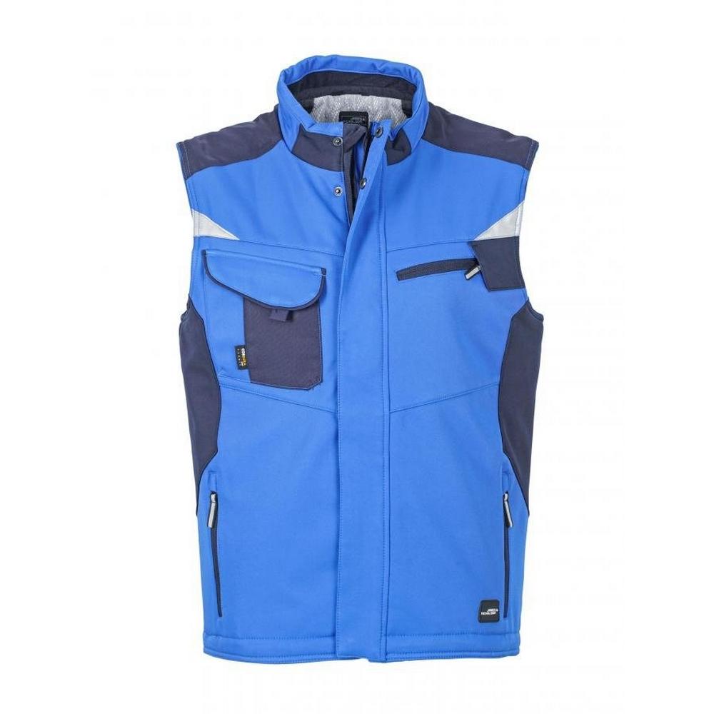 James and Nicholson Unisex Adult Craftsmen Strong Softshell Gilet