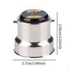 10 Pieces B22 to E27 Adaptor Converter Base Lighting Accessories Lamp Screw for Light