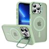 For iPhone 13 Pro Max Case PC+TPU+Metal Shell Compatible with MagSafe Kickstand Phone Cover