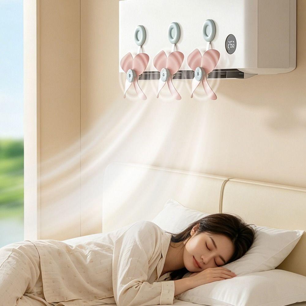 Adjustable Louver Air Vent Fan Self Adhesive Wind Deflector Guide  Home Air Conditioning