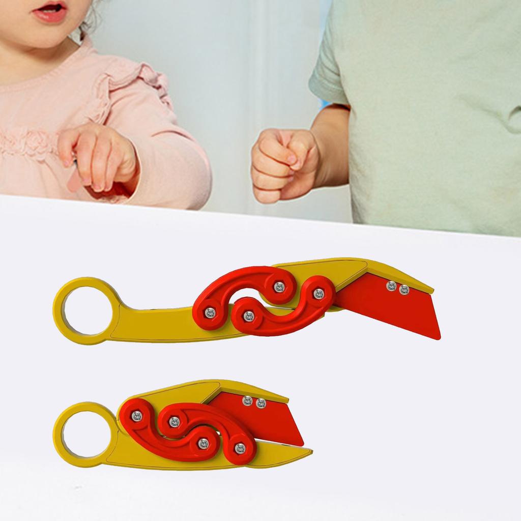 3D Gravity Radish Knife Decompression Push Card Kids Small Toy Radish Comb Decompression Children Toy Christmas Gift