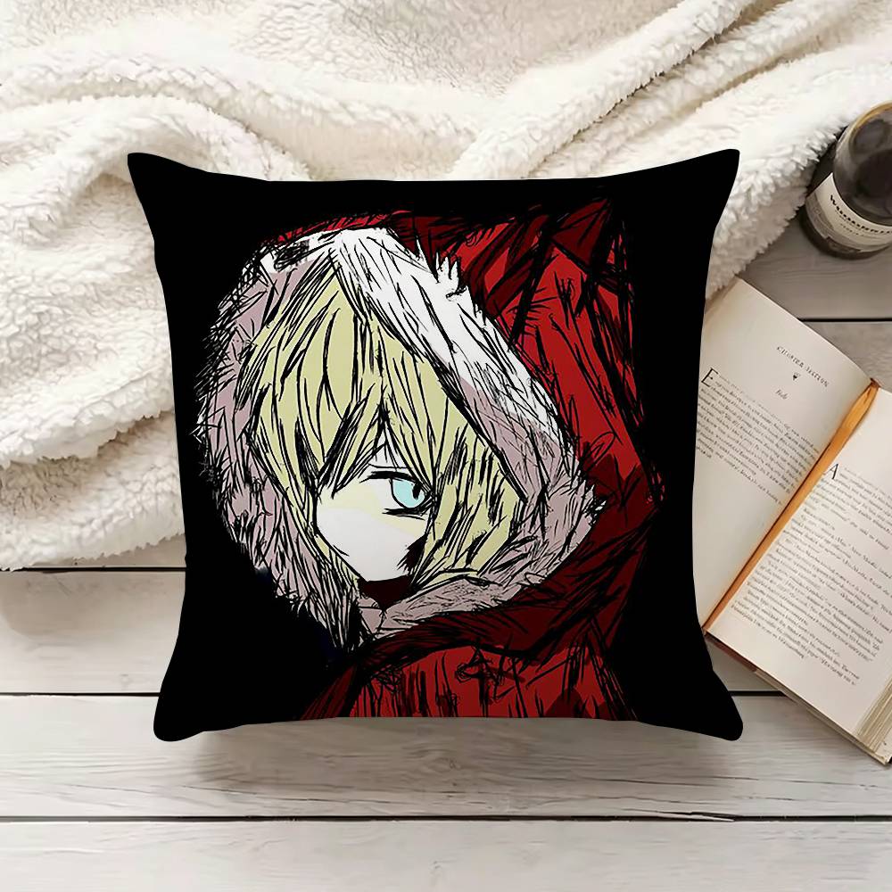 Game Black Souls Anime Pillow Cover Sofa Cushion Cover Home Room Decoration Children Gift