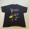 Purple Rain Prince And The Revolution Maglietta Uomo Taglia Extra Large Nera Rock Band T-Shirt Unisex