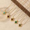 Gold Clavicle Chain Retro Style French Style Necklace New Pendant Necklace  For Women
