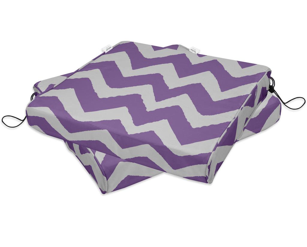 Vargottam Perfect Outdoor Indoor Square Corner Seat Cushions Water-Resistant Lounge Chair 18.5" X 16" Home Office Patio Furniture