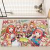 Anime Q-Quintessential Quintuplets Bathroom Mat Kids Room Bedroom Decoration Balcony Anti-Slip Doormat Living Room Welcome Rug