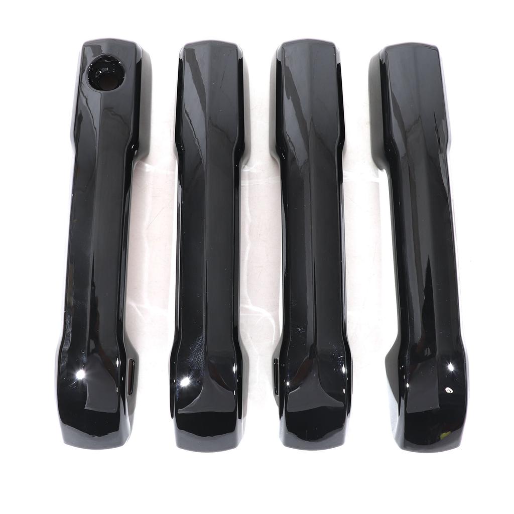 Glossy Black Exterior Side Door Handle Cover Trim For Toyota Tacoma 2024+