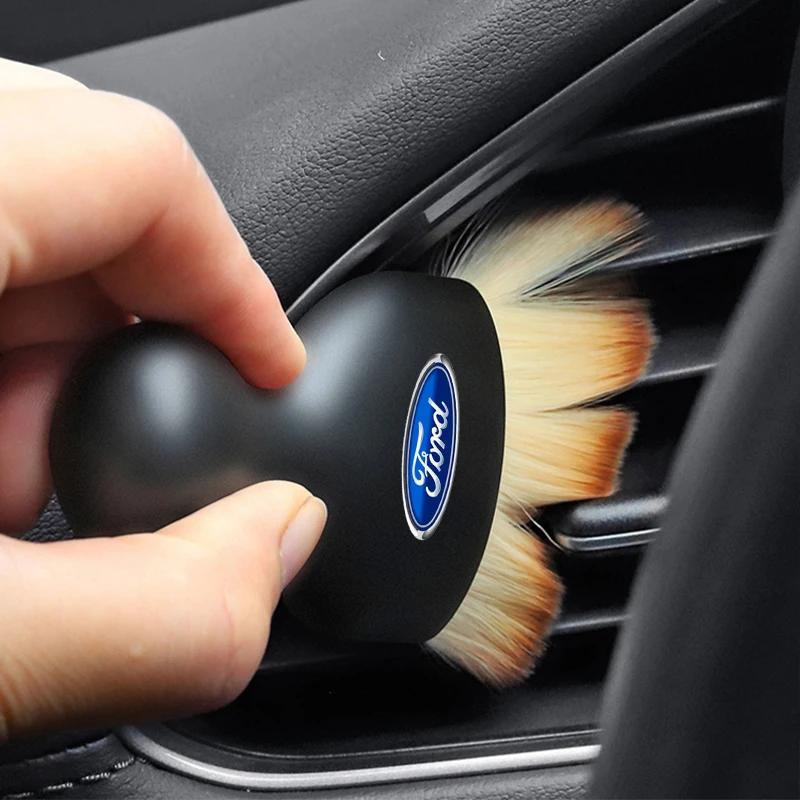 Car Interior Cleaning Brush Crevice Dust Detailing Tools For Ford Mustang BA Shelby SYNus King GTX1 Ka Fusion Focus F150 Transit