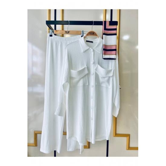 Costume Pantaloni Costum Hijab Dublu Buzunar