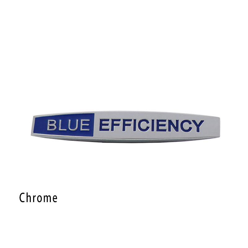 3D Auto Styling BLUE EFFICIENCY für TEC HYBRID Auto Motorhaube Kotflügel Kofferraum Heckklappe Namensschild Aufkleber Emblem Plakette