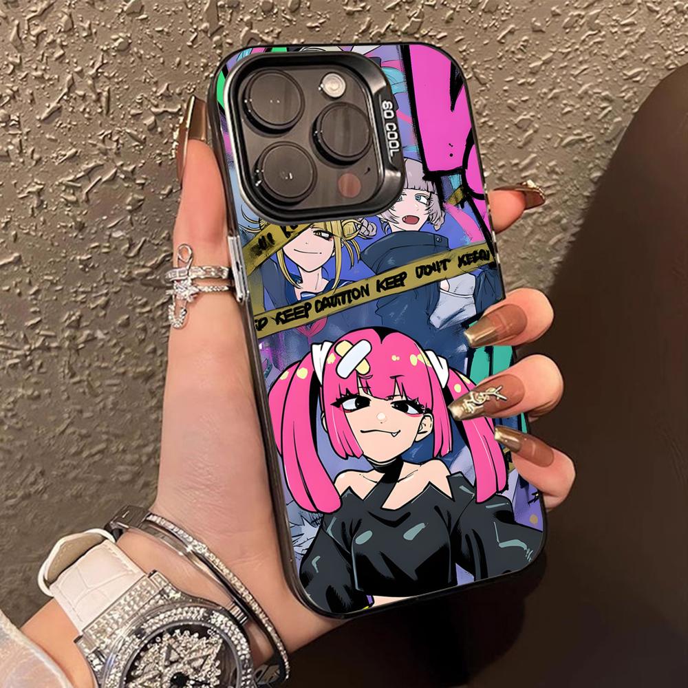 Gang of Stupid Girls Phone Case for iPhone 16 15 14 13 12 11 X XR XS 8 7 Pro Max Plus Translucent Colour Protective Pretty Cover