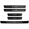 GMRT3 1/4/5 Pezzi Battitacco Decorazione in Fibra di Carbonio per Suzuki Celerio Swift Jimny Ignis SX4 Alto Scross Splash Swace